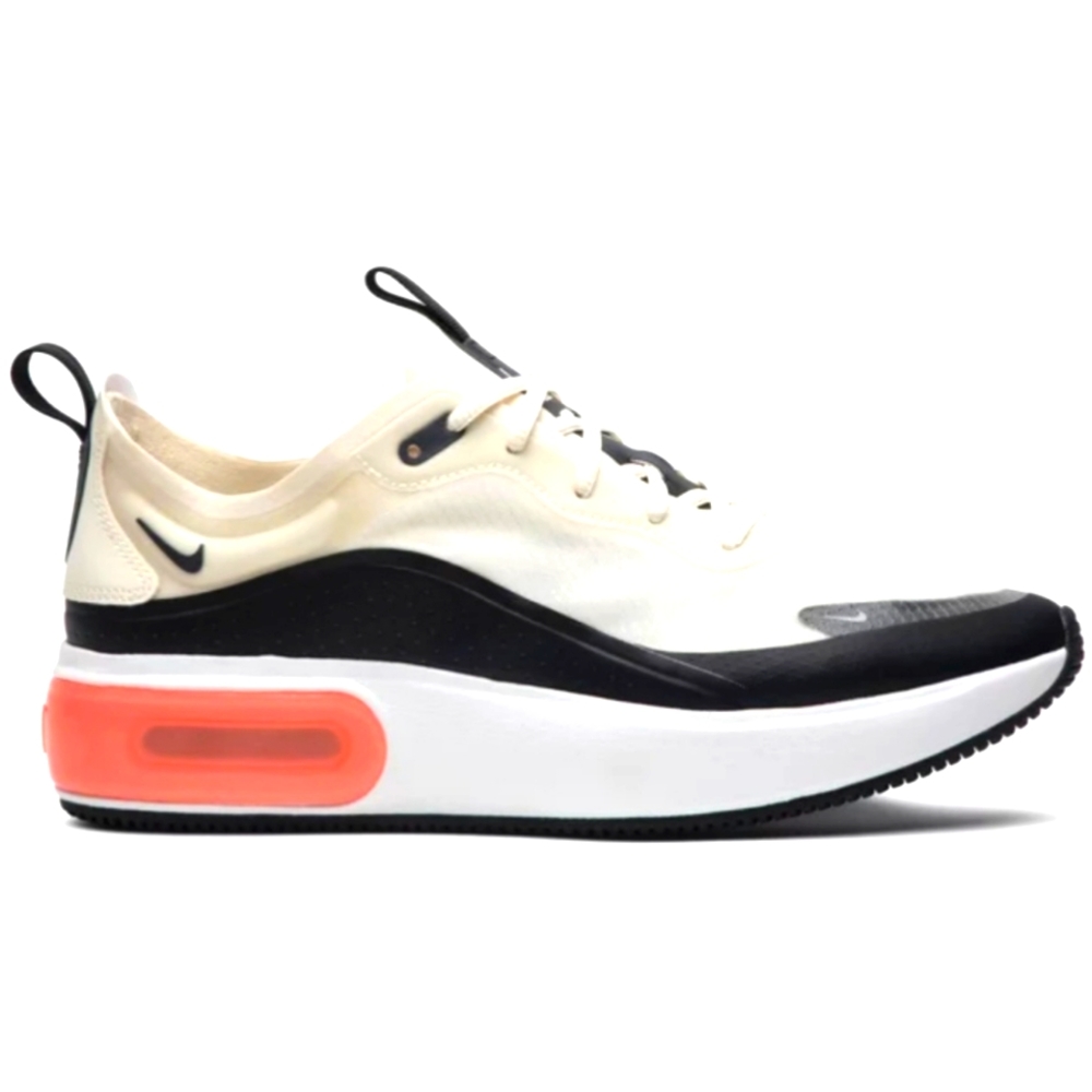 Womens Air Max Dia SE Pale Ivory/Summit White/Bright Crimson/Black | Nike Lifest